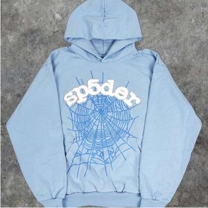 Sky blue SP5DER Hoodie